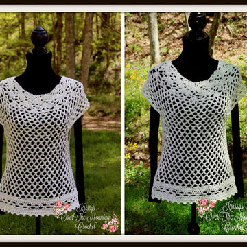 Over Brook Mid Hip Lace Shirt