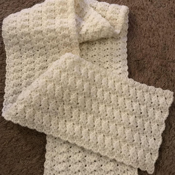 Cosy Scarf in Aran