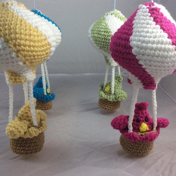 Hot Air Balloon Baby Mobile