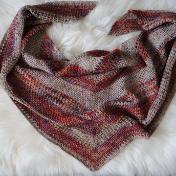 Sienna Harvest Berry Shawl