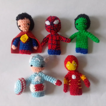 Full Finger Puppets 5 Superhero