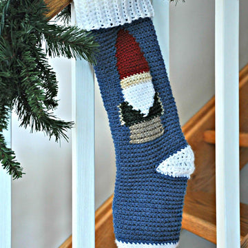 Gnome Christmas Stocking