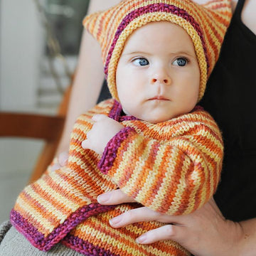 Seamless Wrap Sweater (Infant + Toddler Sizing)
