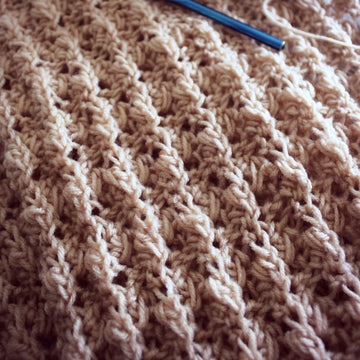 Amazing Lace Baby Blanket