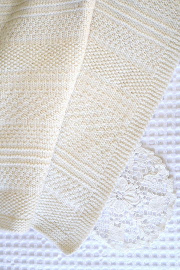Knit and Purl Blanket - Bc97