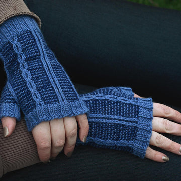 Pinstripes & Chains Mitts