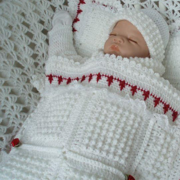 Crochet Pattern boys set with blanket #50