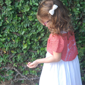 Blossom Crochet Bolero