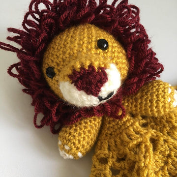 Loopy the Lion Security Blanket