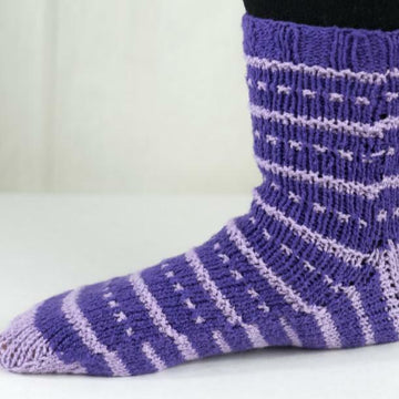 Dots & Bands Socks in Cascade Yarns Fixation  - DK417 - Downloadable PDF