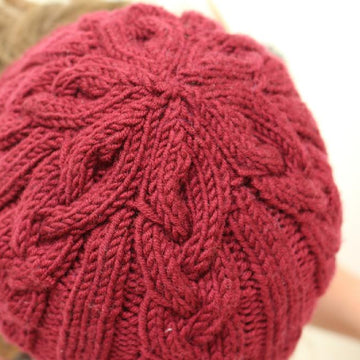 Rapunzel's Braid Beanie
