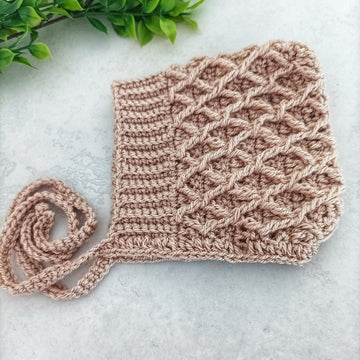 Diamond Pixie Bonnet
