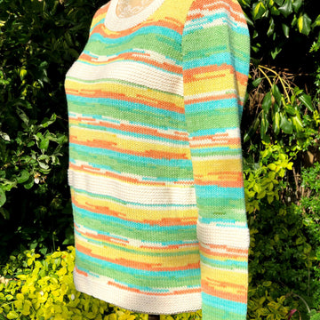 Zingy Striped Sweater