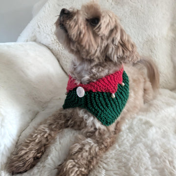 Elf Dog Knit Cowl