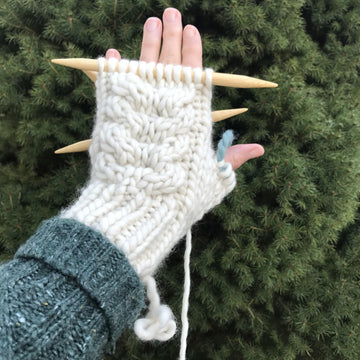 Cozy Cable Mittens