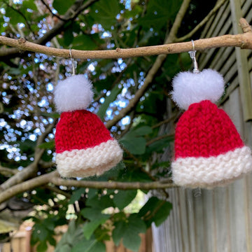 Santa Sleigh Bells Mini Beanies