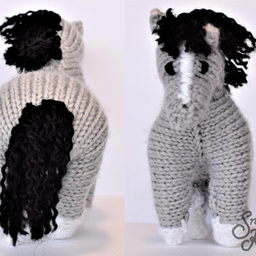 Horse Pony Knitting Pattern Snoo's Knits