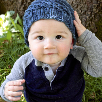 Thistle Blossom Beanie