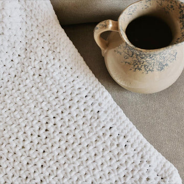 Chunky Chenille Throw Blanket
