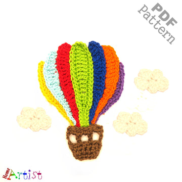 Hot air Balloon Applique