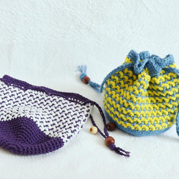 Reversible Drawstring Bag