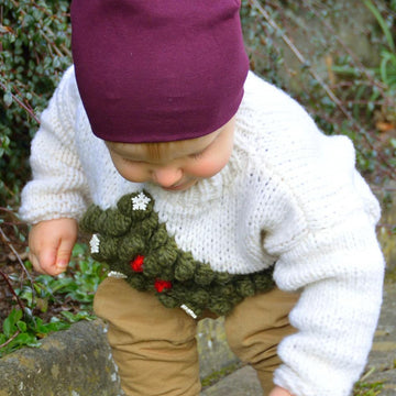 Baby Sweater - Bobble Tree
