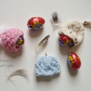 Mini Egg Hats - Ornaments