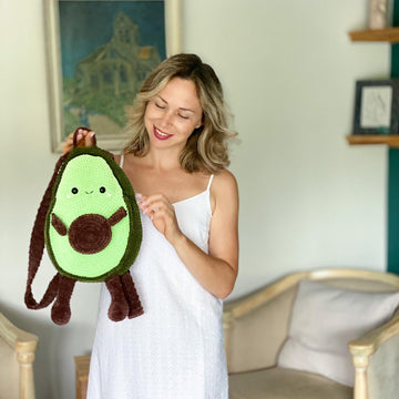 Backpack Avocado for kids