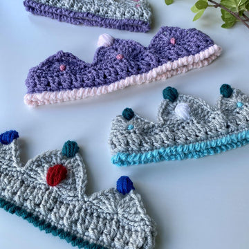 Royal Crochet Tiara