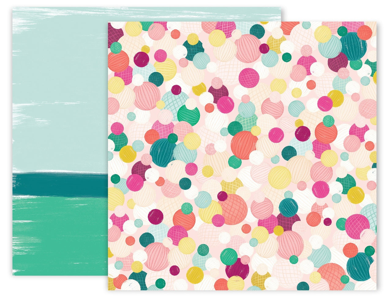 American Crafts And Many More Double-Sided Cardstock 12"X12" 25/Pkg - #5