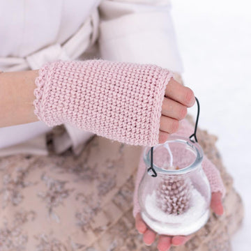 Simply Classic Fingerless Mitts
