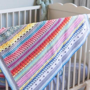 Baby Rainbow Sampler Blanket