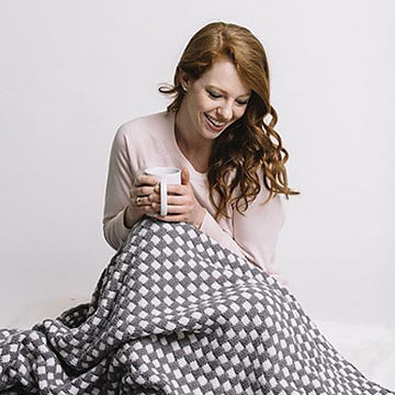 Corinna Checker Blanket