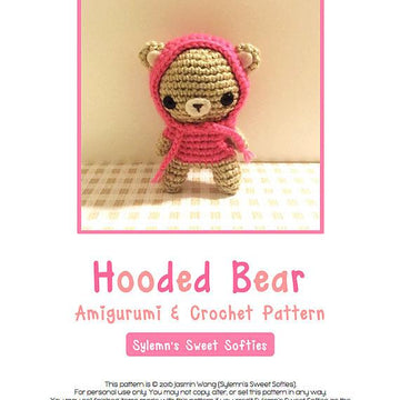 Hooded Teddy Bear Amigurumi Doll
