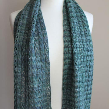 Cables & Lace Scarf