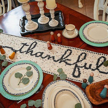 Thankful Table Crochet Runner