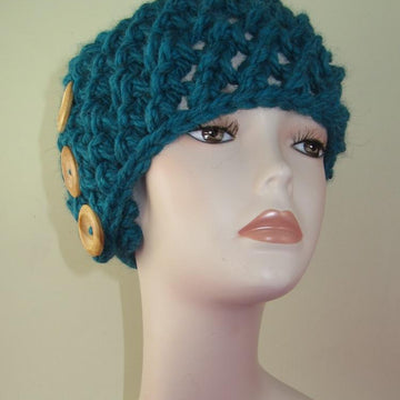 Super Chunky Simple Lace 3 Button Headband