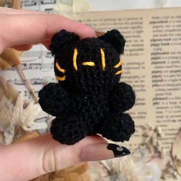 Black Halloween Cat