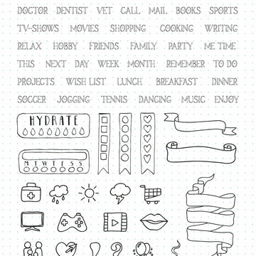 Studio Light Planner Journal A5 Stamp - 033467