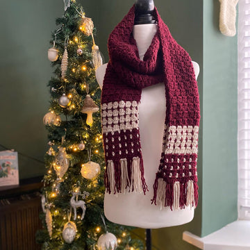 Block Stitch Scarf