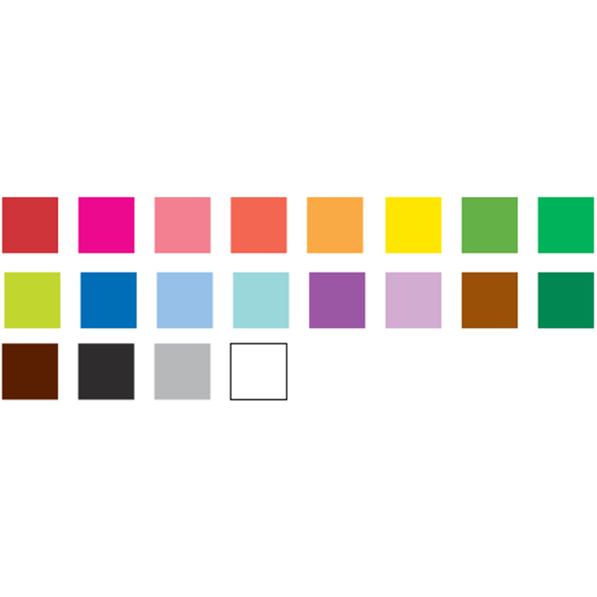 American Crafts Variety Cardstock Pack 12"X12" 60/Pkg - Primaries