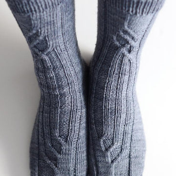 Timey Wimey Toe-Up Socks