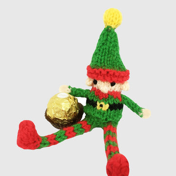 Christmas Elf Smartie tube, chocolate orange etc