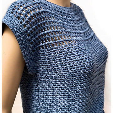 Aviva Mesh Top Tee