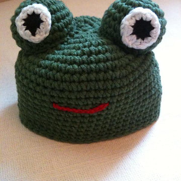 Froggo Baby Hat Crochet Pattern