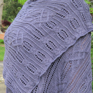Hookset Cable Lace Shawl
