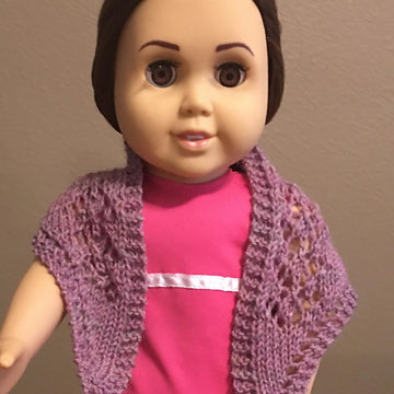 ELizabeth Doll Shawl