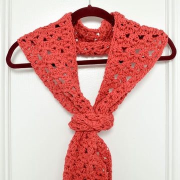 Clusters and Vs Lace Scarf
