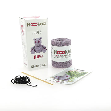 Hoooked Eco Barbante - Hippo Hugo - Orchid
