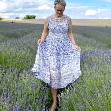 The Lavender Field Dress
